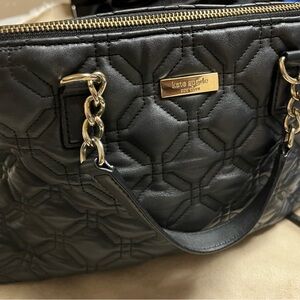 COPY - Kate Spade Black Quilted Shoulder Bag with Gold Hardware